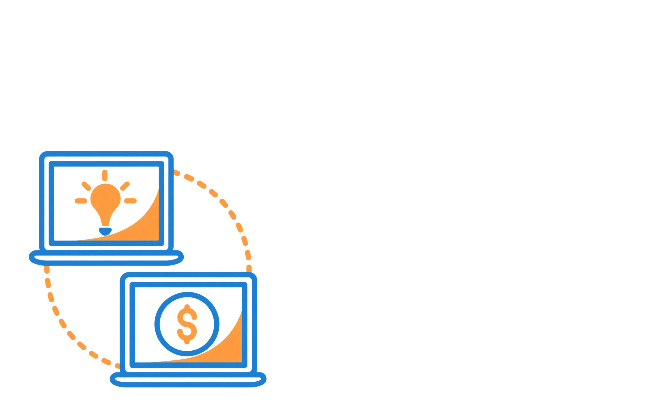 Icono de ahorro fiscal del renting tecnológico para empresas