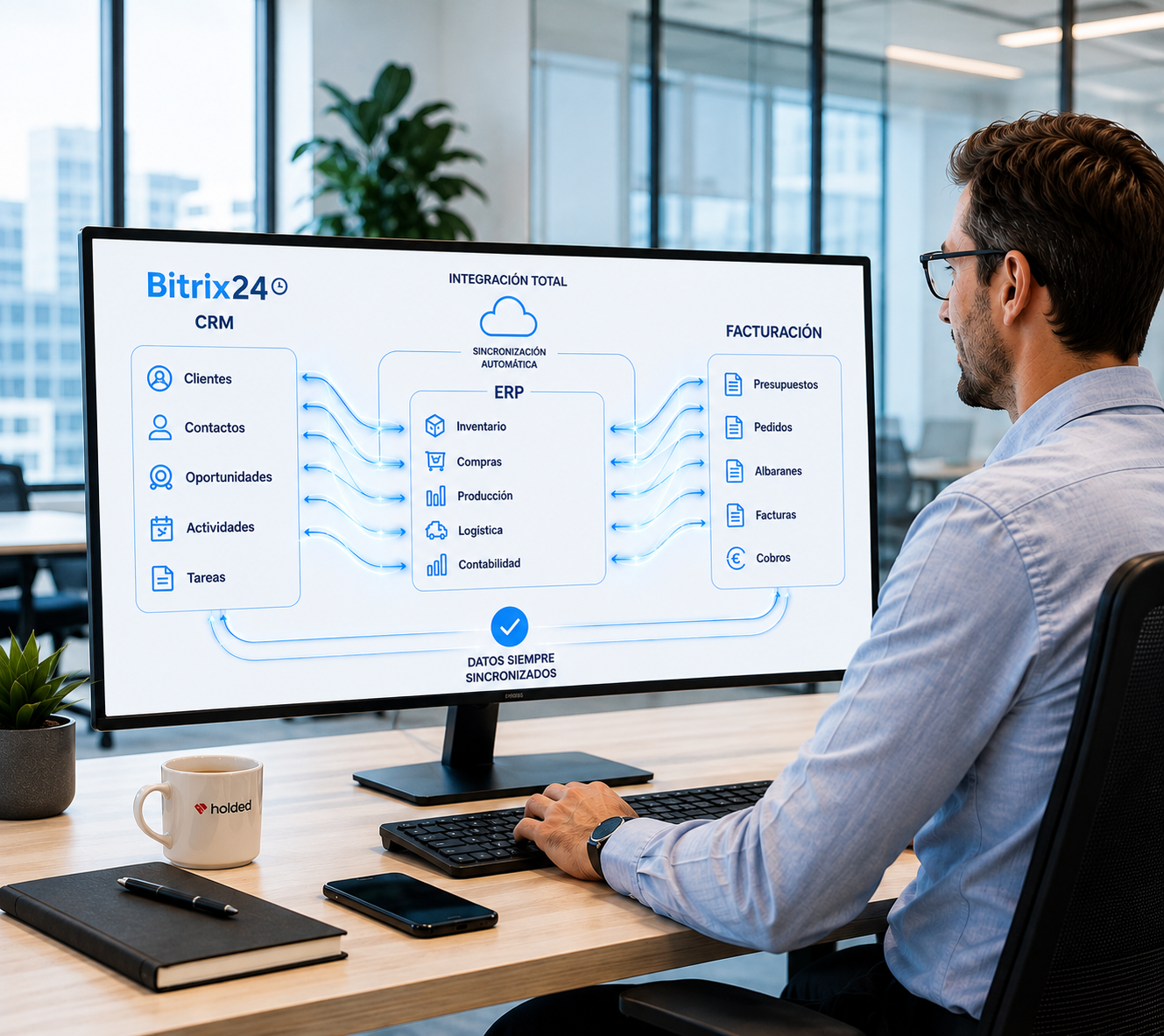 Integración Bitrix24 Holded Verifactu