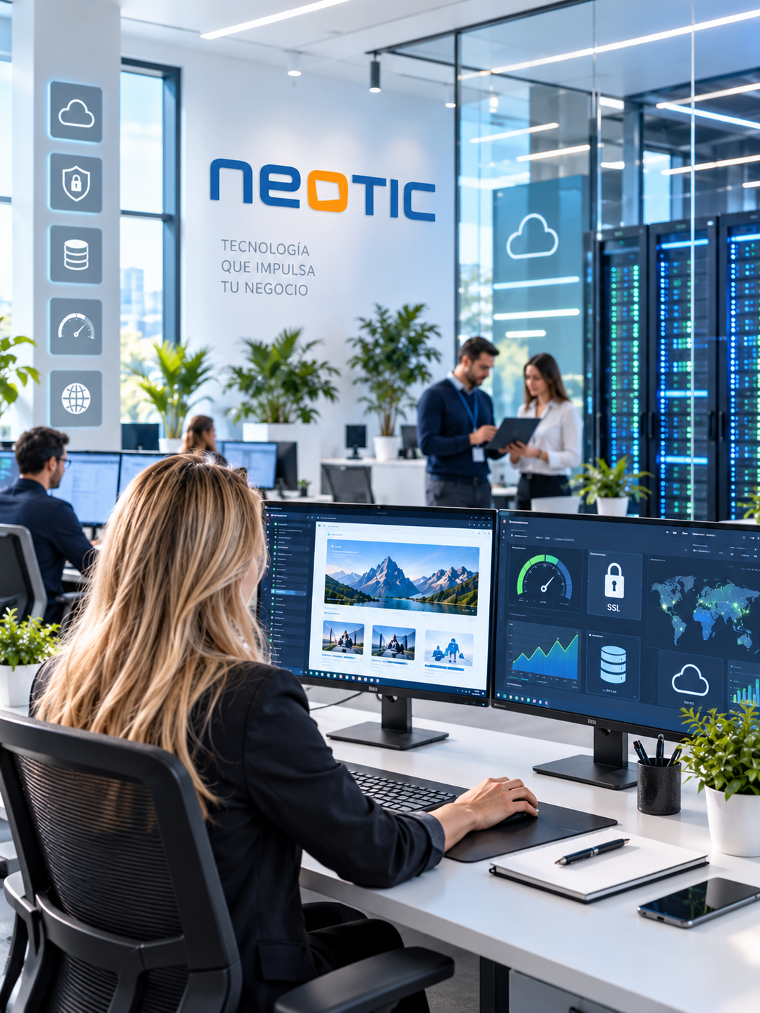 razones para contratar hosting en Neotic