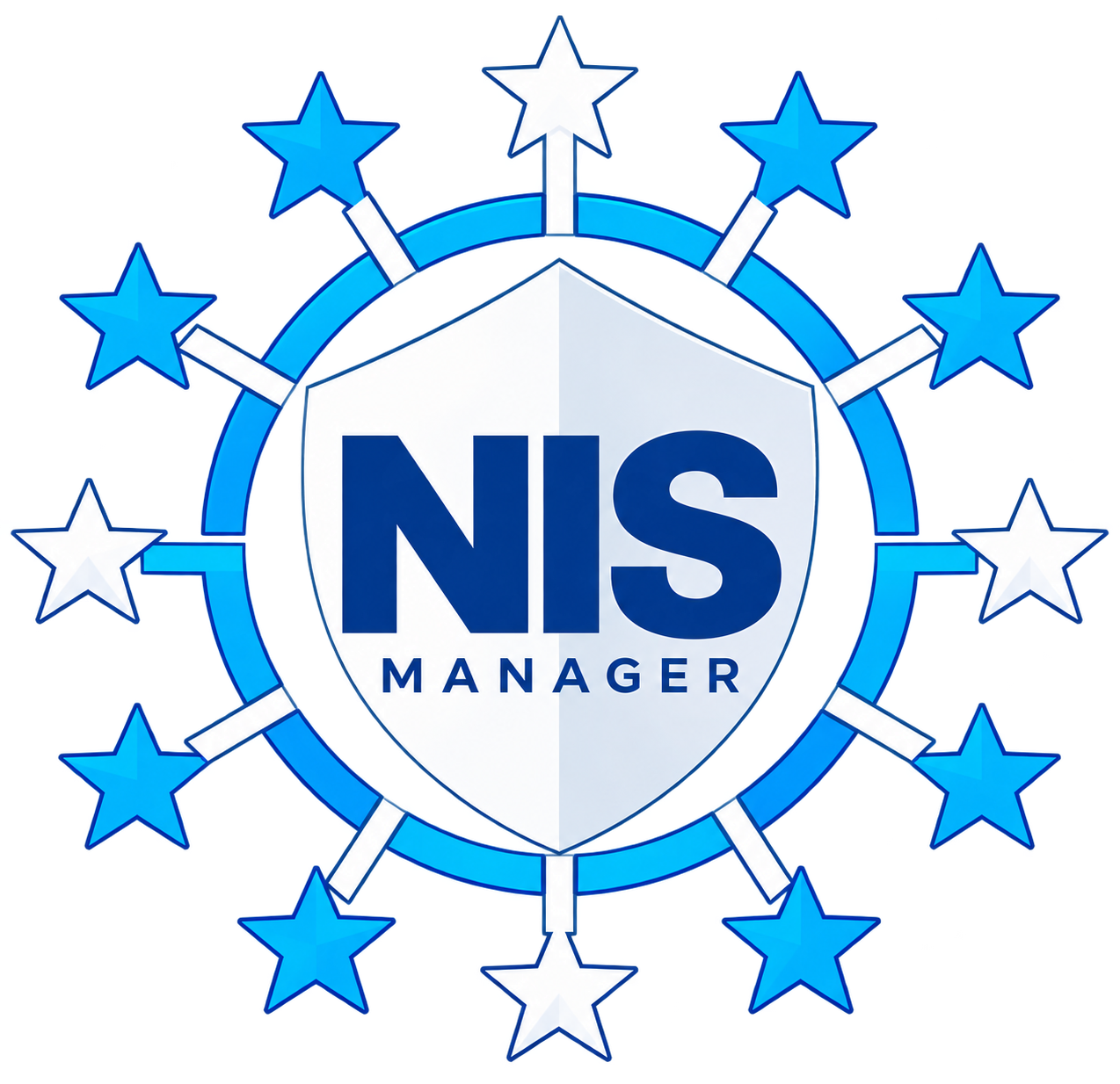 LOGO NIS MANAGER NEGATIVO